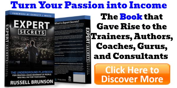 Expert Secrets Book by Russell Brunson