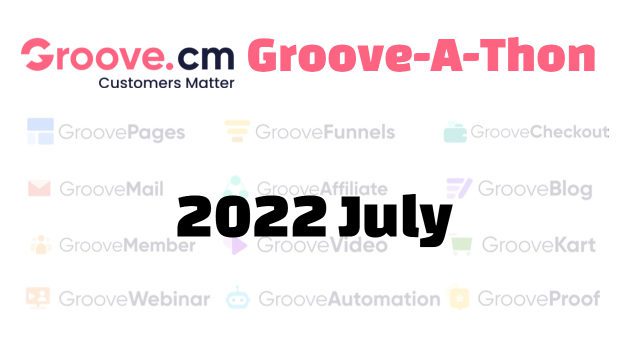 Groove-A-Thon 2022 July